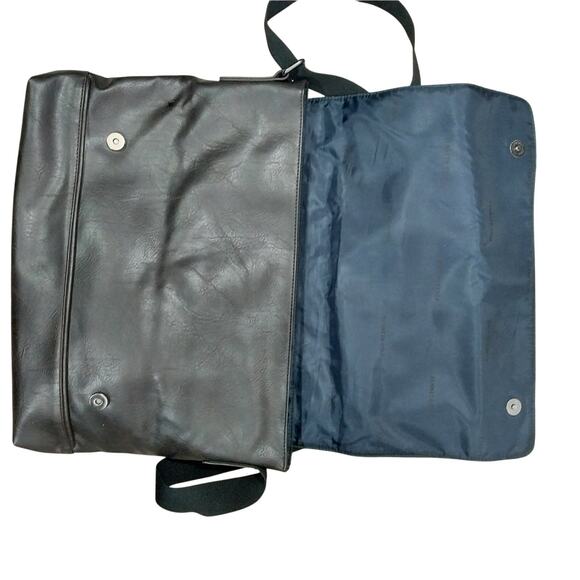 KENNETH COLE! ESPRESSO BROWN TEXTURED VEGAN LEATHER LAPTOP BAG, BRIEFCASE! - Picture 11 of 13